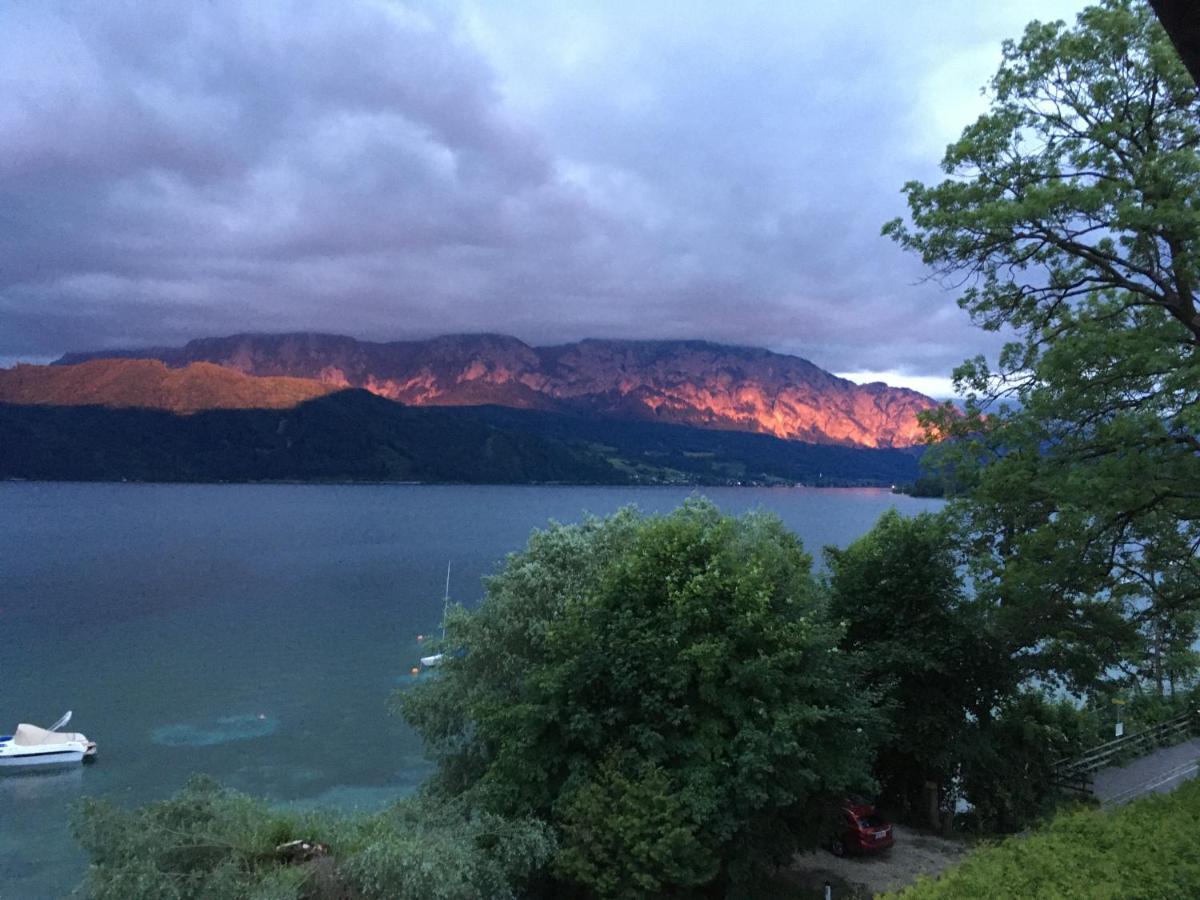 Seepension Neubacher Kg Nussdorf am Attersee Exterior foto
