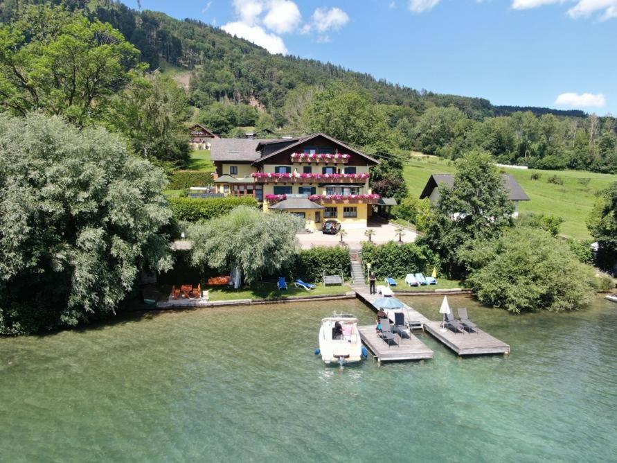 Seepension Neubacher Kg Nussdorf am Attersee Exterior foto